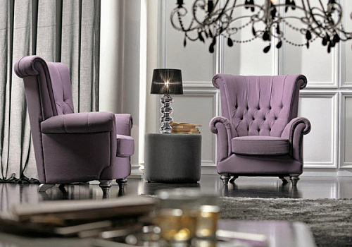 Кресло светлое winchester Chairs Nicoline