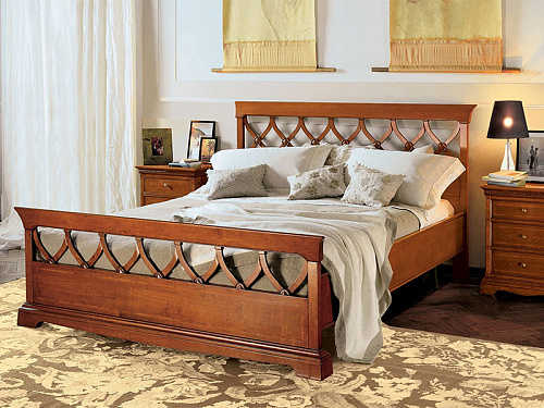Кровать с различными вариантами отделки narciso Le Fablier I ciliegi